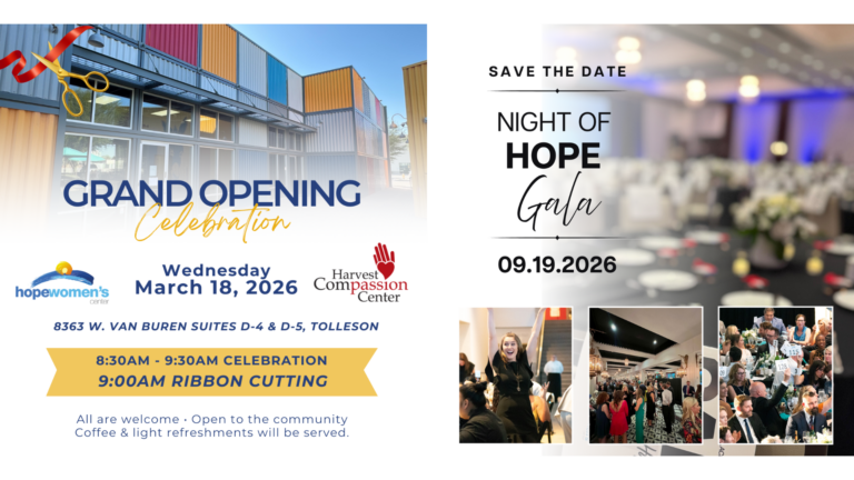 Upcoming Events at Hope Women's Center